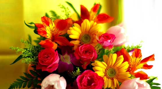 Make a great first impression with flowers